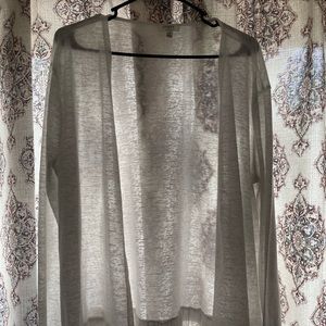 Bundle of White and Taupe Cardigans